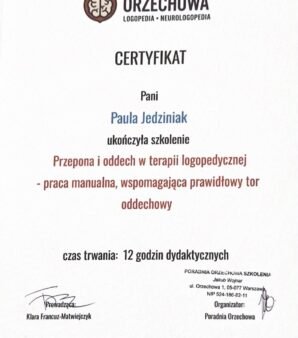Przepona i oddech w terapii logopedycznej